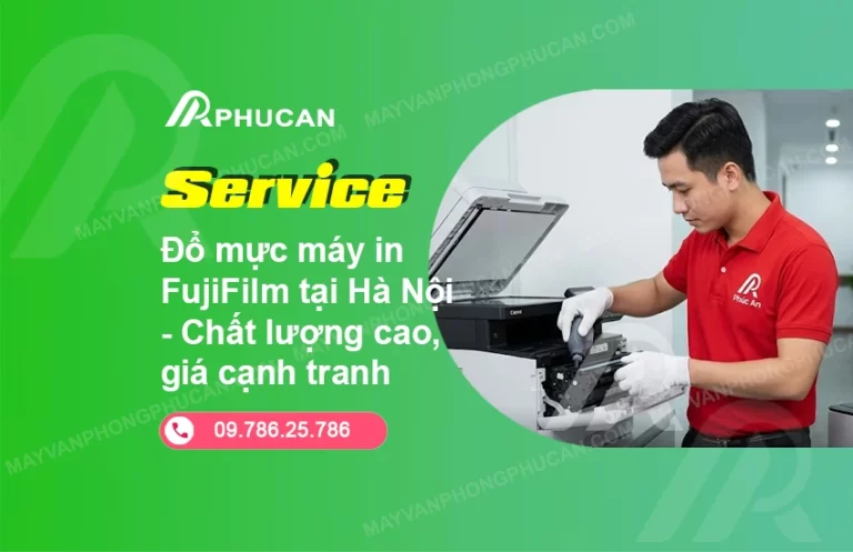 đổ mực máy in FujiFilm
