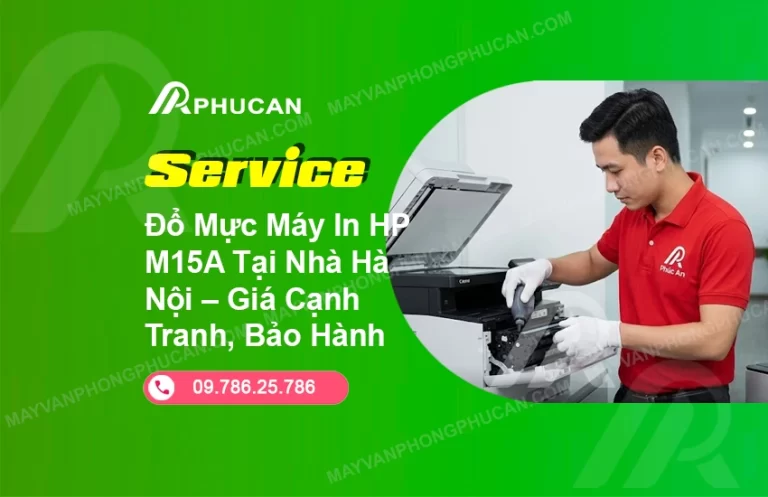 đổ mực máy in HP M15A