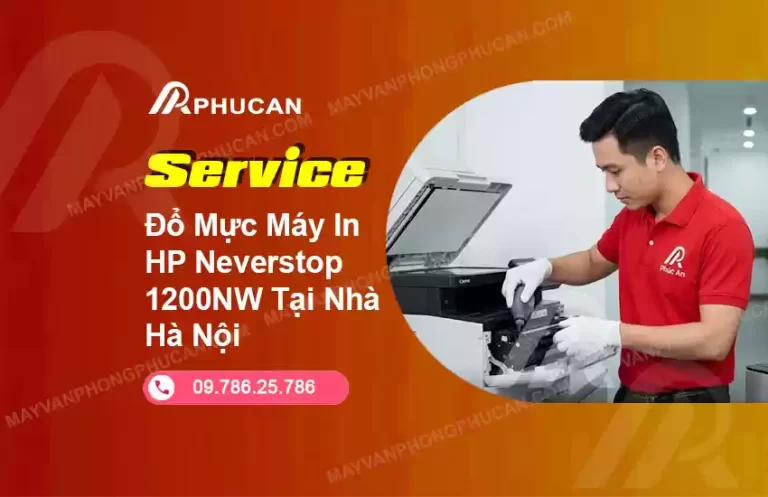 đổ mực máy in HP Neverstop 1200NW