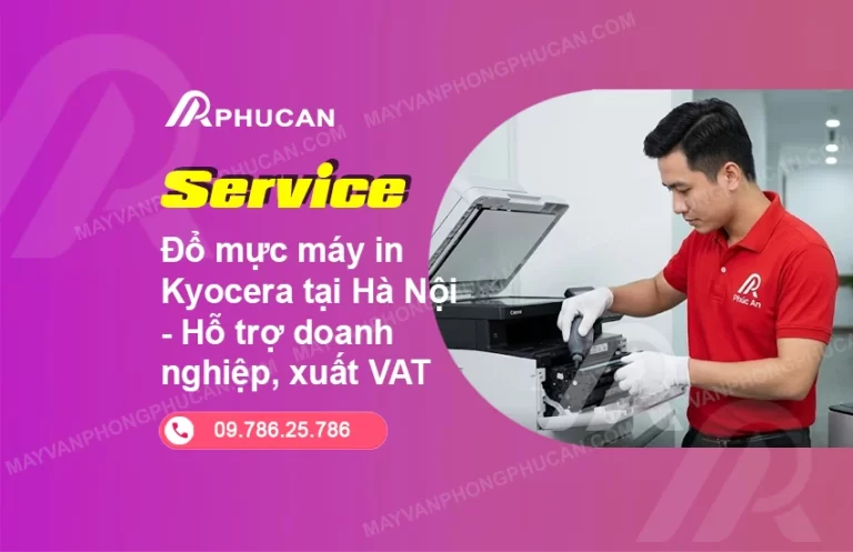 đổ mực máy in Kyocera