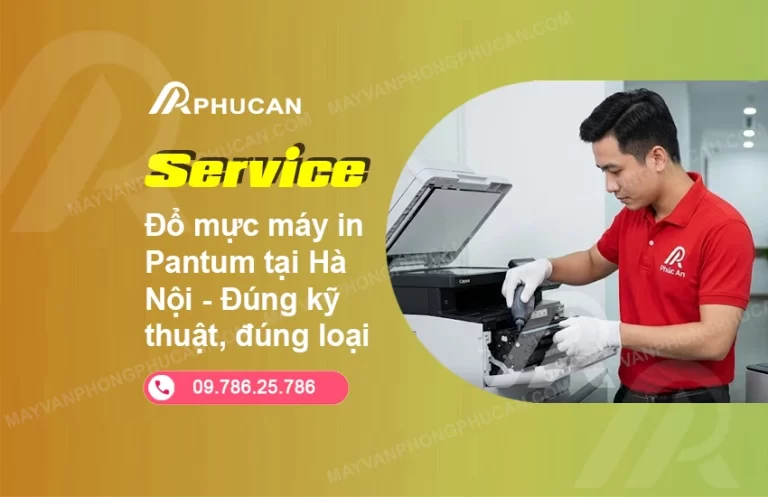 đổ mực máy in Pantum