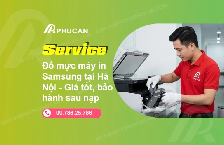 đổ mực máy in Samsung