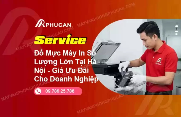 đổ mực máy in số lượng lớn
