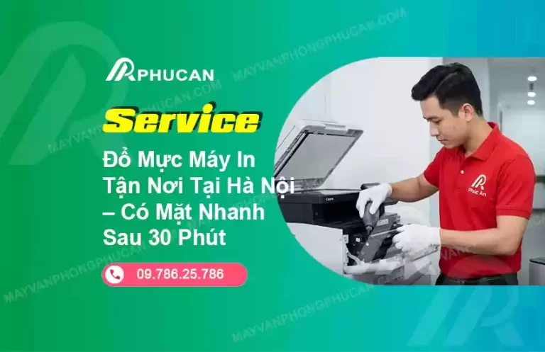 đổ mực máy in tận nơi