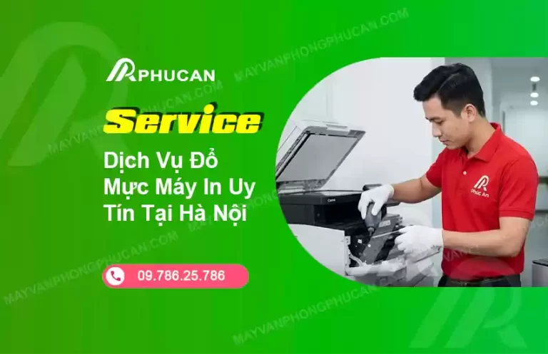 dịch vụ đổ mực máy in uy tín