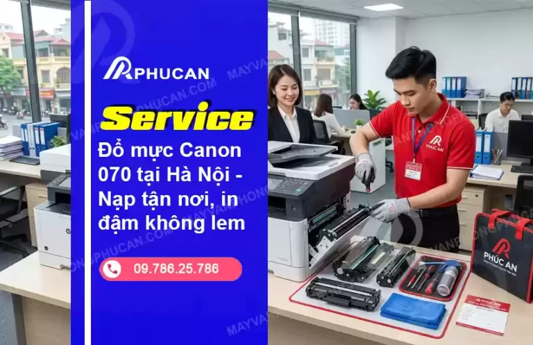 đổ mực Canon 070