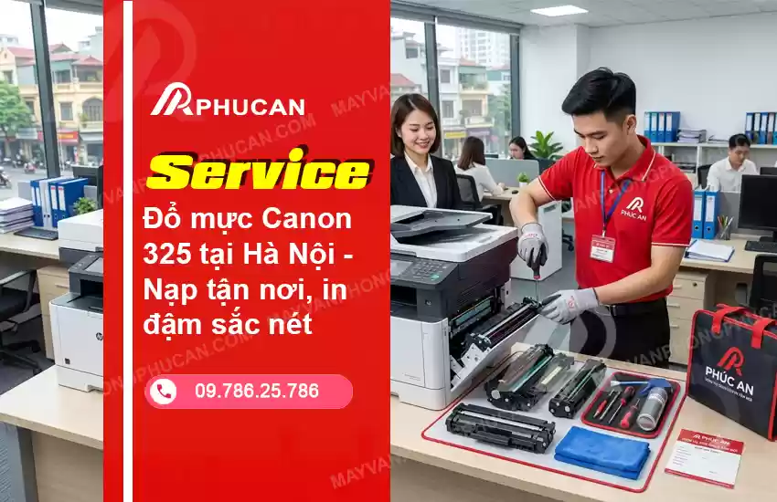 đổ mực Canon 325