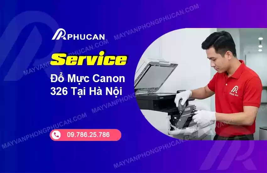 đổ mực Canon 326