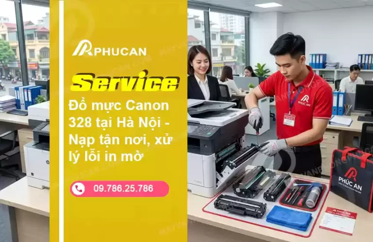 đổ mực Canon 328