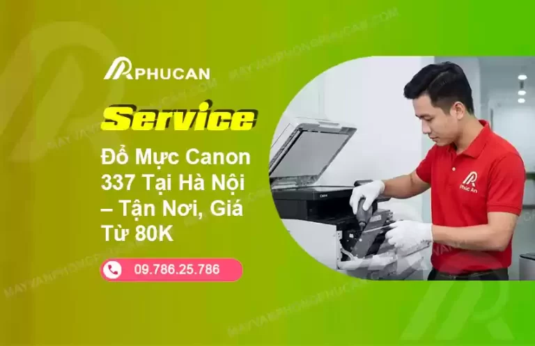 đổ mực Canon 337