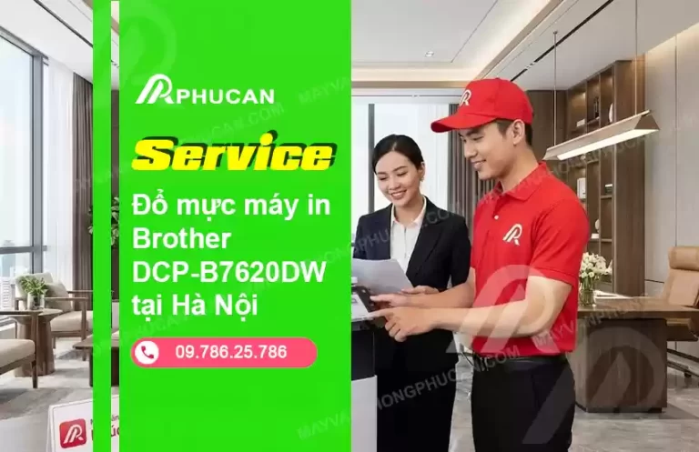 đổ mực máy in Brother DCP-B7620DW