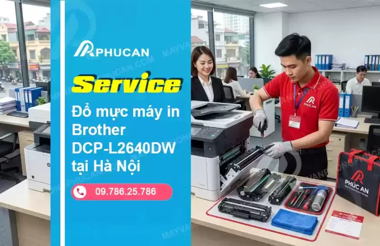 đổ mực máy in Brother DCP-L2640DW