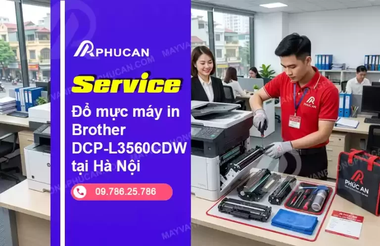 đổ mực máy in Brother DCP-L3560CDW