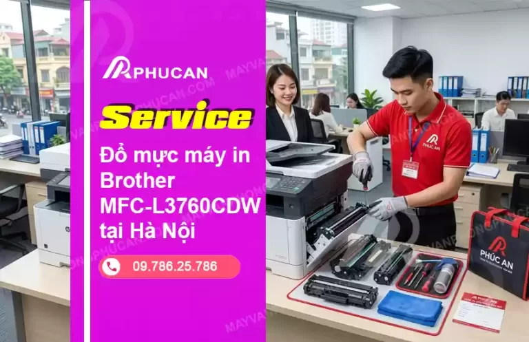 đổ mực máy in Brother MFC-L3760CDW