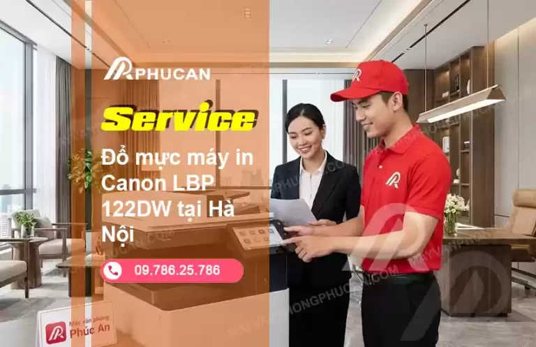 đổ mực máy in Canon LBP 122DW