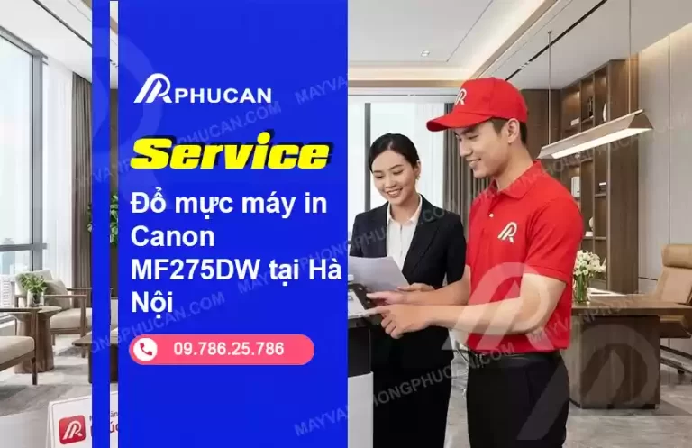 đổ mực máy in Canon MF275DW