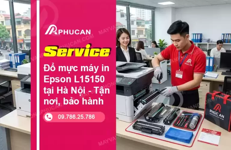 đổ mực máy in Epson L15150