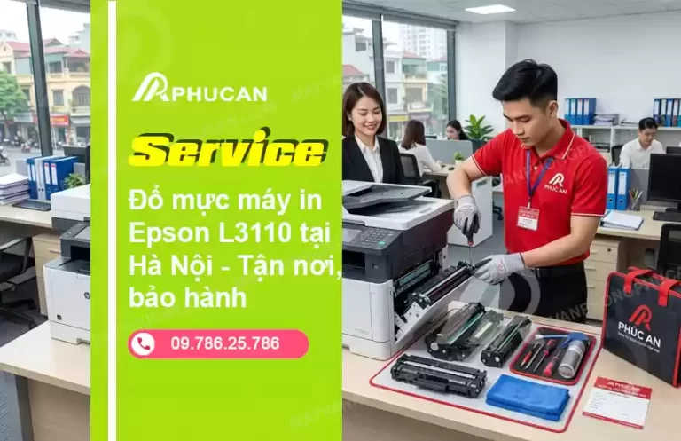 đổ mực máy in Epson L3110
