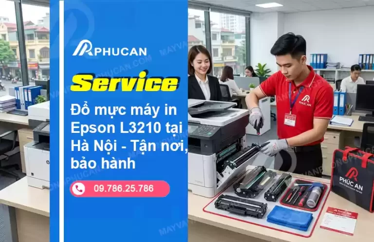 đổ mực máy in Epson L3210