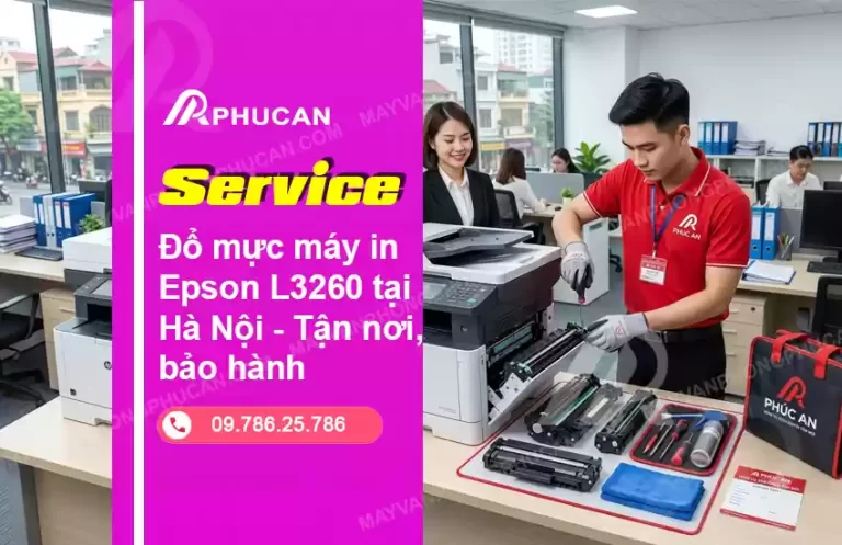 đổ mực máy in Epson L3260