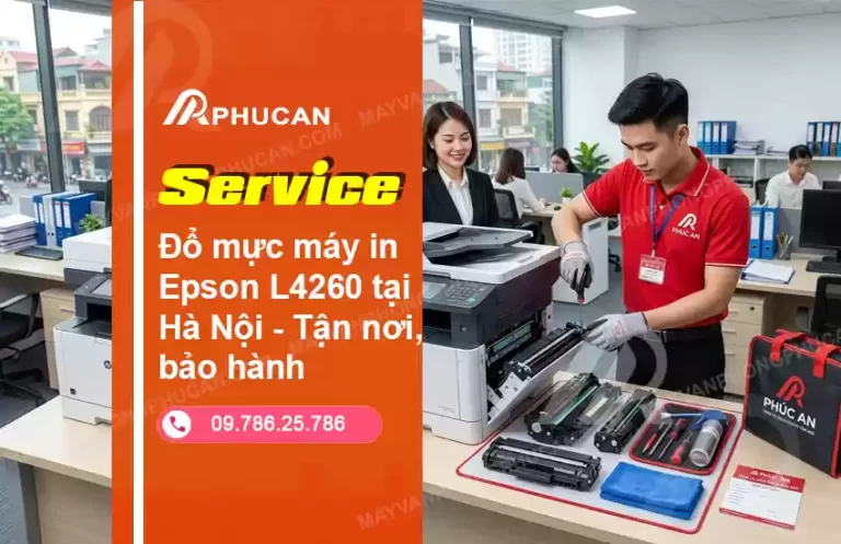 đổ mực máy in Epson L4260