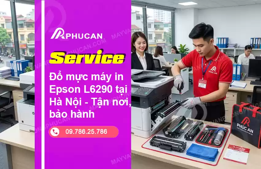 đổ mực máy in Epson L6290
