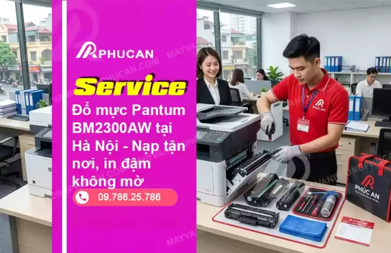 đổ mực máy in Pantum BM2300AW