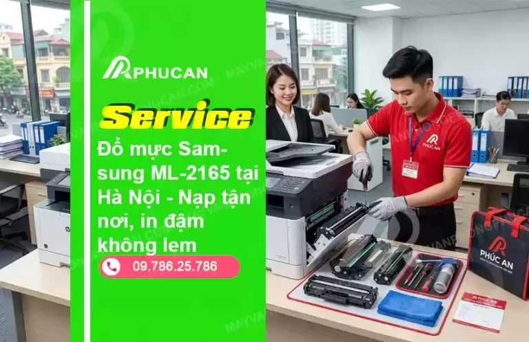 đổ mực máy in Samsung ML-2165