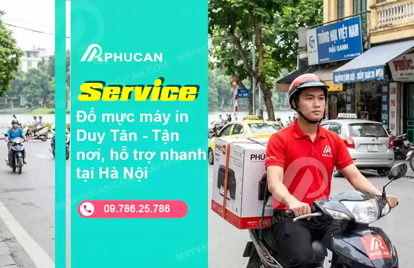 đổ mực máy in Duy Tân