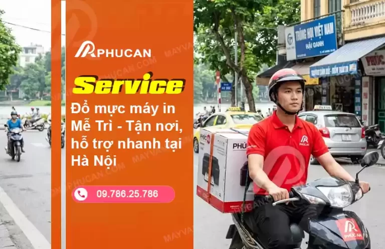 đổ mực máy in Mễ Trì