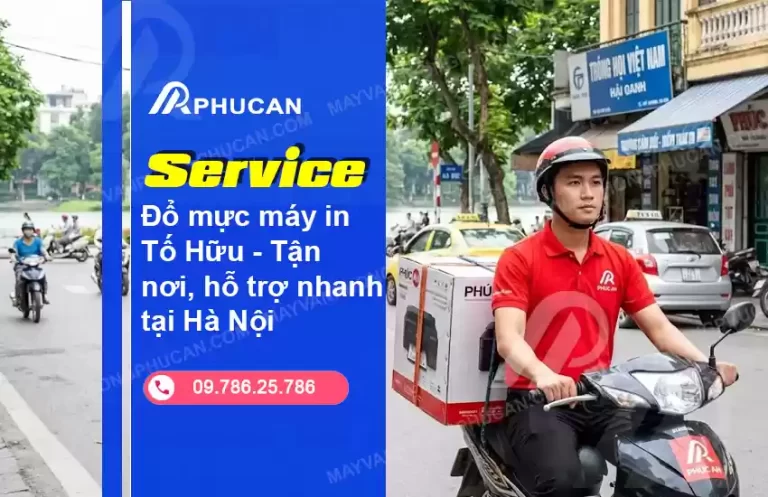 đổ mực máy in Tố Hữu