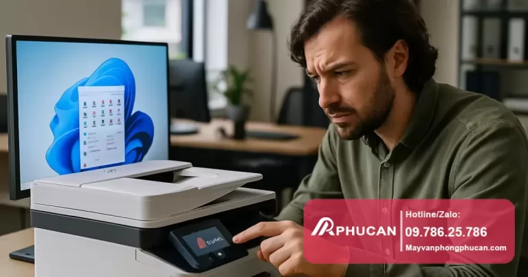 máy in báo error printing